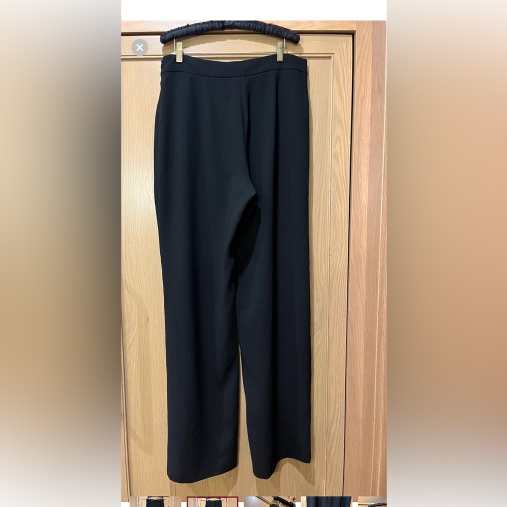 Zara wide lags black pants size XL
